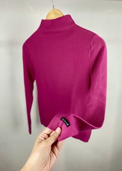 Blusa Tricot Básica Inverno Feminina - comprar online