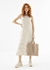 Vestido Malha Canelada Midi Comfy Feminino na internet