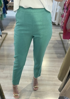 CALÇA SUZANA LINHO ALFAIATARIA SLIM - Amsterdam Closet