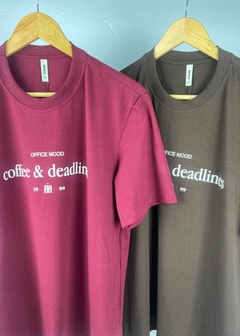 CAMISETA MALHA MANGA CURTA