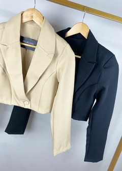 BLAZER ALFAIATARIA CROPPED - Amsterdam Closet