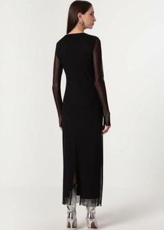 VESTIDO MIDI TULE - Amsterdam Closet