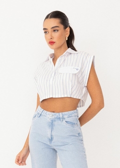 CALÇA JEANS COM BORDADO NA BARRA - Amsterdam Closet