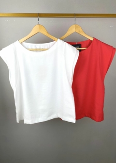 BLUSA VISCOSE MANGA COM BABADO - loja online