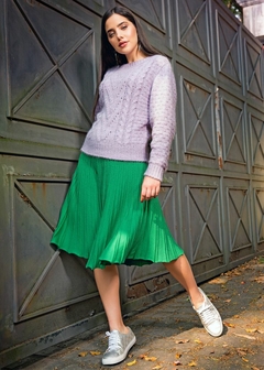 Blusa Tricot Trabalhada Inverno Feminina - comprar online