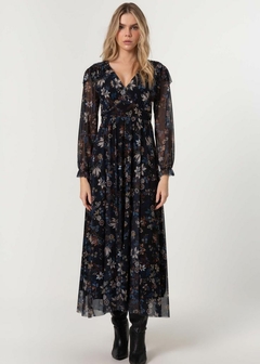 VESTIDO TULE MAXI MIDI FEMININO