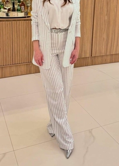 Imagem do CALÇA EM ALFAIATARIA PANTALONA RISCA DE GIZ FEMININO