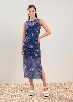 VESTIDO TALITA TULE ESTAMPADO