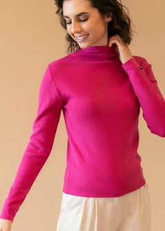 Blusa Tricot Básica Inverno Feminina