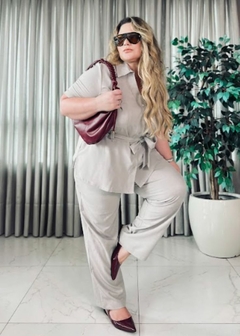 CAMISA ALFAIATRIA TWILL CASUAL FEMININA - loja online