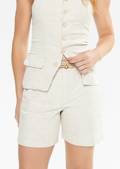 SHORTS LINHO CASUAL FEMININO