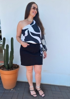 SAIA JEANS CURTA PRETA - comprar online