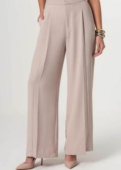 Calça Crepe Alfaiataria Wide Leg Comfy Feminina - comprar online