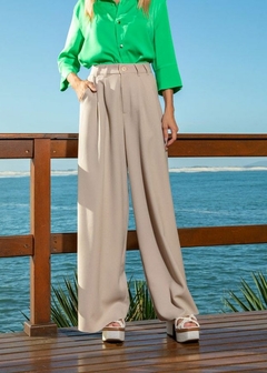 CALÇA EM ALFAIATARIA PANTALONA FEMININA