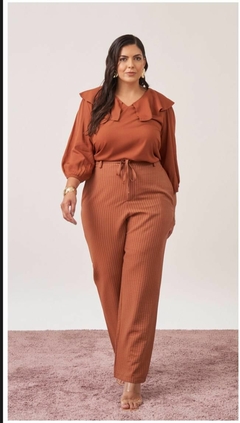 BLUSA TECIDO MANGA LONGA - Amsterdam Closet