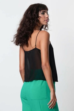 Regata Crepe Casual Feminina - loja online