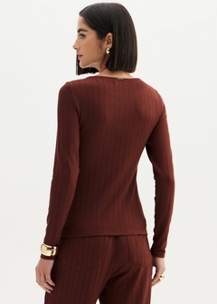 BLUSA JUSTA ML - Amsterdam Closet