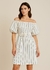 VESTIDO CURTO LISTRADO VERÃO