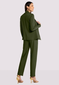 BLAZER EM MALHA ALFAIATARIA MANGA LONGA - comprar online