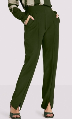 CALÇA EM MALHA ALFAITARIA RETA - comprar online