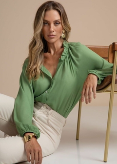 CAMISA VISCOSE SOLTA FEMININA