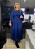 VESTIDO CREPE MIDI COM AMARRAÇÃO NA CINTURA.