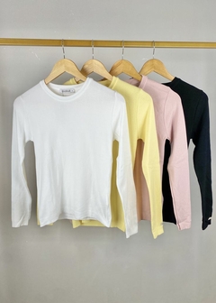 Blusa Tricot Básica Inverno Feminina
