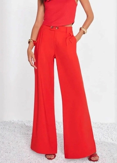 CALÇA SIBELE VISCOSE WIDE LEG