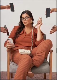 BLUSA TECIDO MANGA LONGA
