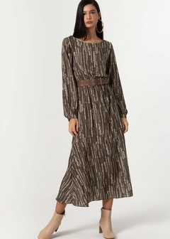 Imagem do VESTIDO TECIDO MANGA LONGA