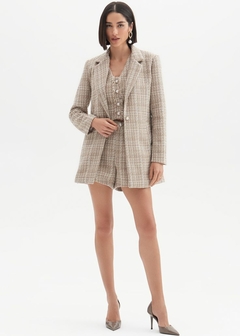 CASACO ALONGADO TWEED - loja online