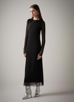 VESTIDO MIDI TULE - comprar online