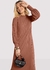 VESTIDO MALHA CANELADO SEVILHA MANGA LONGA - comprar online