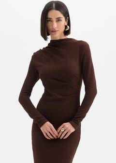 VESTIDO JUSTO MIDI ML na internet