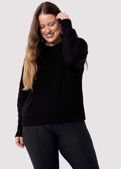 Blusão Tricot Plus Size Inverno Feminina
