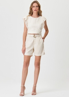 BLUSA EM RENDA SOLTA BRILHO - loja online