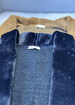 Colete Biamar Alongado com Pele Fake Feminino - Amsterdam Closet