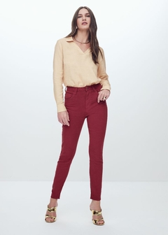 BLUSA LINHO DECOTE V FEMININA - loja online
