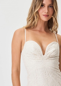 VESTIDO TECIDO MIDI SOLTO - comprar online