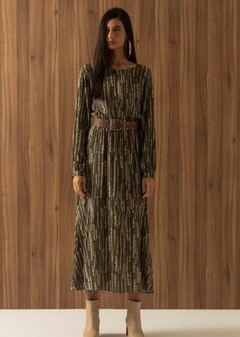 VESTIDO TECIDO MANGA LONGA na internet