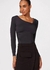 Imagem do BLUSA ASSIMETRICA EM MALHA POLIAMIDA DELICATE