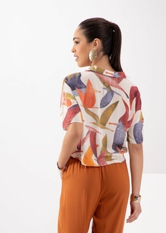 Imagem do Camisa Viscose Estampada Feminina