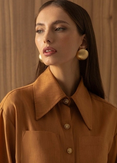 CAMISA LINHO CROPPED FEMININA - loja online