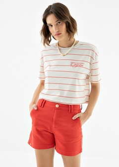 Imagem do Blusa Malha Canelada Cropped Comfy