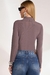 BLUSA MALHA CANELADA FEMININA - comprar online