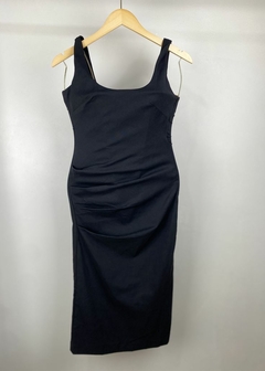 VESTIDO VISCOSE JUSTO MIDI