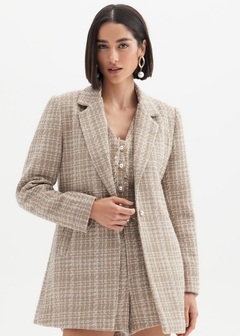 CASACO ALONGADO TWEED - Amsterdam Closet