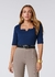 BLUSA PONTO ROMA VISCOSE DECOTE QUADRADO - Amsterdam Closet