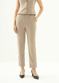 Calça Alfaiataria Maite Mom Casual Feminina