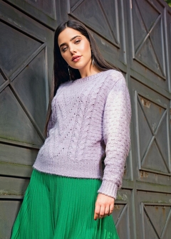 Blusa Tricot Trabalhada Inverno Feminina - loja online